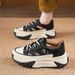 Netizen Dad Shoes Female Hollow Out Summer New Versatile Spring And Autumn Thick Sole Casual Baotou Sports Sandals_vogvips.com