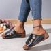 New Plus Size 2025 One-piece Outdoor Sandals Thick Soled Women's Slippers With Open Toed Bread And Butterfly Hollow Out_vogvips.com