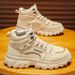 Men's Martin Boots Autumn Breathable High-Top Work Shoes Fashionable Versatile Thick-Soled Non-Slip Casual Ankle Boots_vogvips.com