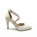 Cross-border Foreign Trade Satin Pointed-toe Stiletto High-heeled Shoes For Women With Rhinestone Cross Straps And Open_vogvips.com