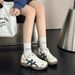 She Lü Korean Style Dad For Women Genuine Leather Thick-Soled Forrest Gump Training 2025 Autumn New Lightweight Outdoor_vogvips.com