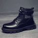 European Warm Series Men's Martin Winter New Korean Style Trendy High-top British Work Snow Boots Casual Shoes_vogvips.com