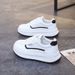 Little White Shoes Female Student Platform Heightening Shoes Sports Board Shoes Casual Shoes_vogvips.com