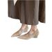 Gentle Style~2026 New Spring French Pointed Toe Mary Jane With Strap, Wedge High Heels, Women's Single Shoes_vogvips.com