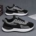 Men's Shoes Mesh Shoes Versatile Platform Sneakers Casual Running Dad Shoes_vogvips.com