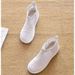2020 New Summer Short Single Flat Martin Hollow Hole Shoes Mesh Ankle Women's Boots_vogvips.com