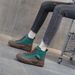 Martin Boots Women's Shoes Platform Heightening Short Boots High Top Casual Shoes Retro British Style_vogvips.com