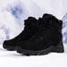 Men's Tactical Boots For Outdoor Training, Hiking, Mountain Climbing & Desert Exploration - Durable Military Work Boots Adventure Rescue Work Shoes_vogvips.com
