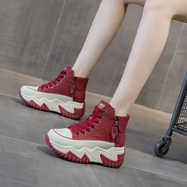 Inner Heightening Dad Shoes Women's Versatile Korean Version Platform Dad Shoes Student Shoes_vogvips.com