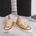 Spring New Canvas For Women, Ins Harajuku Korean Version, Low Top Student Single Shoes, Sports And Casual Board Shoes_vogvips.com