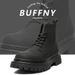 Darth Vader Skinny Men's Short Boots Locomotive Style Retro Tooling Boots Thick-soled Height Increasing Martin Boots_vogvips.com