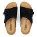 SHLIANG New Summer Men's Soft Wooden Slippers Couple Sandals Beach Shoes Outer Wear Leather Cross-Border Water Sandals Y0574_vogvips.com