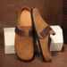 Comfortable Mens Slippers With Leather Upper Summer Casual Shoes Lightweight Breathable For Indoor Outdoor Use_vogvips.com