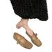 French Black Mary Jane For Spring And Autumn 2025, New Style With Skirt, Single Shoe, Shallow Mouth, Straight Strap,_vogvips.com