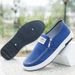 Fashion Shallow Mouth Canvas Shoes 2024 Autumn New Old Beijing Cloth Shoes Flat Bottom Low Top Casual Board Shoes For Men_vogvips.com