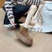 2025 Winter New Versatile Snow Thick Sole Non-Slip Fleece-Lined Short Women Warm Retro Fashion Boots_vogvips.com