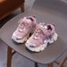 SHLIANG New Kids Sneakers Baby Candy Lace School Shoes Boys Girls Soft Anti-slip Running Shoes Children Fashion Sports Casual Shoes Y0369_vogvips.com