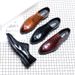 Euro Step 2025 New British Brogue Casual Trendy Breathable Fashion Pointed Toe Leather Formal Business Men's Shoes_vogvips.com