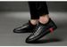 Casual Men's Shoes Low-top Top Lace-up Single Shoes Men's Driving Shoes Leather Shoes_vogvips.com