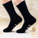 Mid-tube socks sole letter non-slip adhesive floor socks casual sports socks_vogvips.com