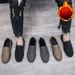 SHLIANG Winter Men Casual Shoes Plush Warm Loafers Suede Brand Male Driving Shoes Light Comfort Slip-on Mens Lazy Shoes X0022_vogvips.com