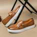 2023 New Large Size Double Buckle Sneakers British Casual Loafers Low-top Live Streaming Men's Shoes_vogvips.com