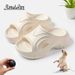 2025 Beach Casual Black Thick-Soled Height-Increasing 7cm Women's Shoes Non-Slip Sandals For Women Summer Outdoor New_vogvips.com