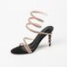 In Stock L-222 New 2026 Fairy Style Summer Open-Toe Snake Ring Strap Thin High Heel Sandals For Women_vogvips.com