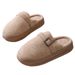 Cotton Slippers EVA Autumn And Winter Slippers For Women, Indoor Warm Fur Cotton Slippers, Thick Soled Couple Cotton Slippers For Home Use_vogvips.com