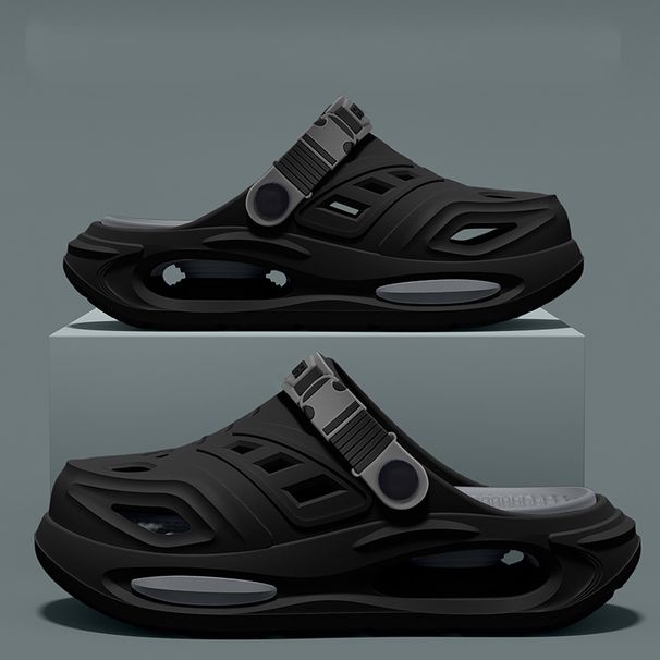 Smile Men's And Women's Cave Shoes Fashion Breathable Sandals With Removable Insoles Non-slip Cushioned Thickened Soft_vogvips.com