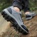 Men Hiking Shoes Outdoor Comfortable Anti-slip Shock-absorbing Lace-up Men Shoes Lightweight Low-top Casual Sports Shoes Men_vogvips.com