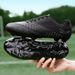 the World CupOutdoor Football Sport Students Soccer Shoes Sneakers Men FG High-quality Training Professional Long Spikes Ultralight_vogvips.com