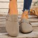 Fashion Gold Woven Buckle Clogs For Women 2026 Summer Closed Toe Cork Sole Mule Shoes Woman Non-slip Flat Heels Half_vogvips.com