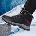 Men's Casual Shoes Winter Thermal Snow Boots With Fleece Lining, Non-Slip Rubber Sole, High-Top Outdoor Hiking Shoes For Extreme Cold Weather_vogvips.com