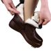 2023 Autumn Winter New Women's Leather Warm Flat Comfortable Non-Slip Martin Boots_vogvips.com