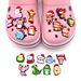 Cute Cartoon Christmas Animal Shoes Flower Shoe Buckle Soft Glue Fun Shoe Accessories DIY Accessories_vogvips.com