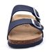 Crestar Classic Women's Cork Slippers Fashion Double Buckle Outdoor Beach Sandal Cork Footbed Leather Sandals Unisex Clogs Shoes_vogvips.com