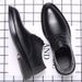European Warm Series Black For Men, Summer, Autumn, Winter, Breathable, Korean Height Increasing, Youth, British Style, Pointed Toe, Business_vogvips.com