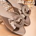 Women’s Flat Slippers With Bow & Rhinestones – Plus Size Comfort, Casual Vacation Style, Soft & Stylish Chinese Translation_vogvips.com