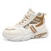 2025 Autumn New Breathable High-top Sneakers Men's Trendy Versatile Thick-soled Casual Running Dad Shoes_vogvips.com
