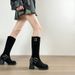 Western Cowboy Melard Stacked Internal Height Increase Over-the-Knee Long Riding Boots High Heel Slimming_vogvips.com