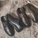 Euro Step 2025 Spring Summer Business Formal Lace-up Brogue Carved Pointed Toe Men's Leather Shoes_vogvips.com