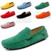 Suitable For All Seasons Large Pigskin Slip-On Casual Shoes Men's Loafers Size 35-48_vogvips.com