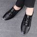 Men's Outdoor Casual Board Shoes, First-layer Cowhide Men's Outdoor Workplace Sports Shoes, Middle-aged Men's Shoes_vogvips.com