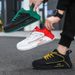 Men's Autumn Brand High-end Versatile Casual Sports Running Height Increasing Bag Sole Black Dad Trendy Shoes_vogvips.com