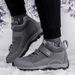 Elderly Shoes, Dad And Mom, Winter Velvet Warm High Top Cotton Shoes, Middle-aged And Elderly Shoes, Anti Slip And Waterproof Soft Soled Sports Shoes_vogvips.com