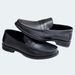 2025 New Casual With Leather Toe Layer Men's Soft Sole For Commuting, Black Versatile And Comfortable One Foot Driving_vogvips.com