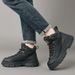 European Warm Series 2025 Autumn Winter Martin Boots Men Thick Sole Mid-top Trendy Work Outdoor Climbing Wear-resistant Leather Shoes_vogvips.com