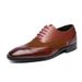 European Warm Series British Style Outdoor Low-top Lace-up Pointed Toe Men's Leather Autumn Winter New Fashion Trend Business Casual Shoes_vogvips.com