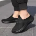 Outdoor Men Half Slippers Summer Casual Shoes Flat Mens Walking Sneakers Breathable Lightweight Non Slip Man Loafers_vogvips.com